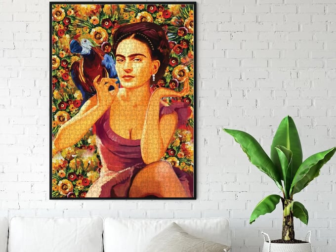 Frida Kahlo  - 1000 Parça Puzzle - 1071