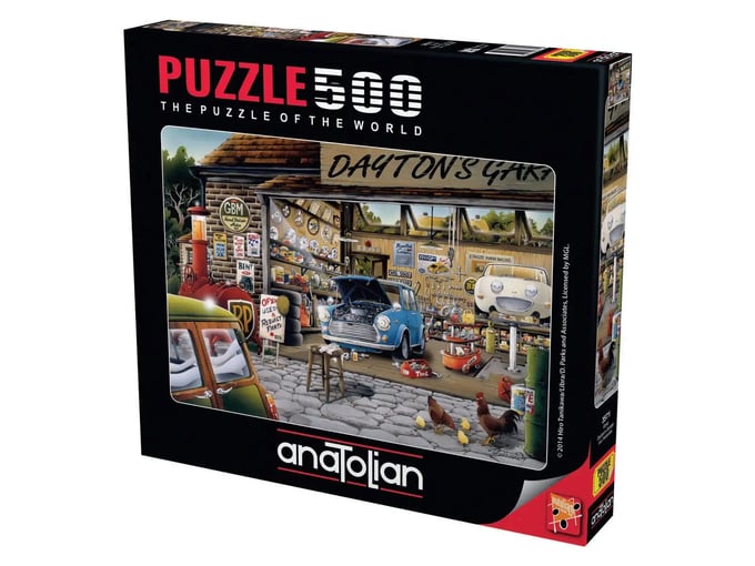 Garaj  - 500 Parça Puzzle - 3571