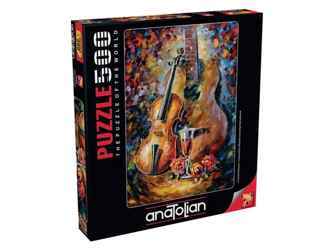 Gitar ve Keman - 500 Parça Puzzle - 3620