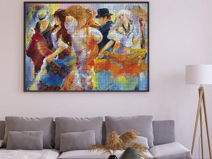 Gökkuşağı Melodisi  - 3000 Parça Puzzle - 4912