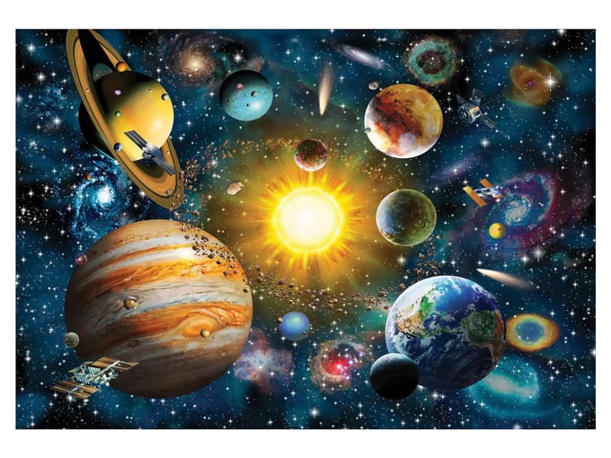 Güneş Sistemi  - 2000 Parça Puzzle - 3946
