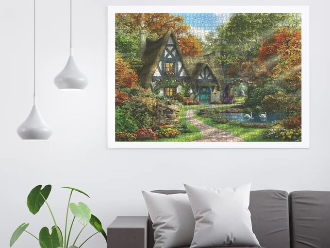 Güz Evi  - 2000 Parça Puzzle - 3936