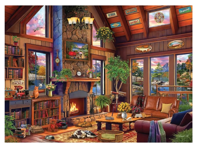 Hafta Sonu Keyfi - 4000 Parça Puzzle - 5209