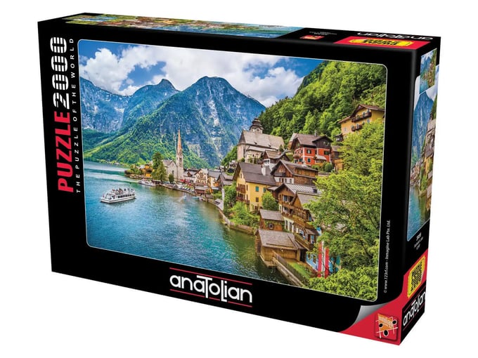 Hallstatt Lake - 2000 Parça Puzzle - 3959