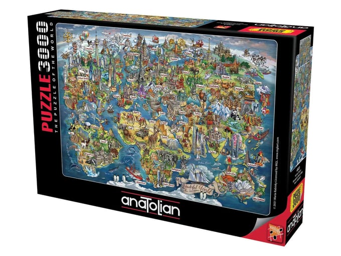 Harika Dünya  - 3000 Parça Puzzle - 4923