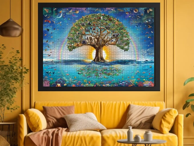 Hayat Ağacı  - 3000 Parça Puzzle - 4927