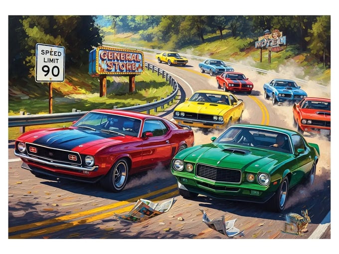 Hız Tutkusu - 260 Parça Puzzle - 3352
