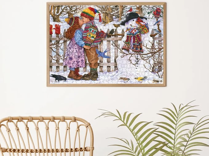 İlk Öpücük  - 500 Parça Puzzle - 3607