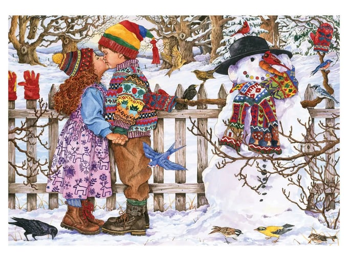 İlk Öpücük  - 500 Parça Puzzle - 3607
