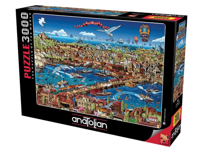 Istanbul 1895 - 3000 Parça Puzzle - 4921