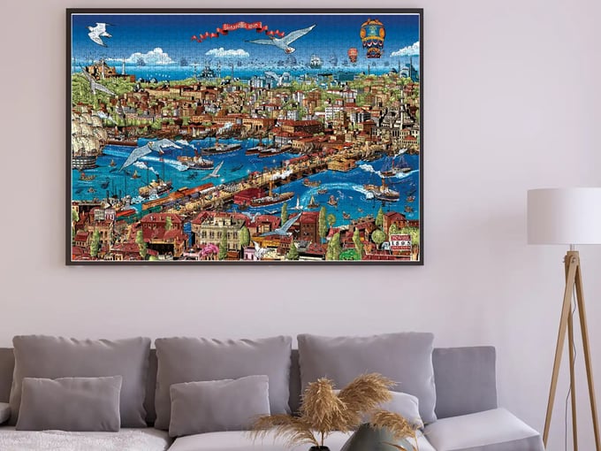 Istanbul 1895 - 3000 Parça Puzzle - 4921