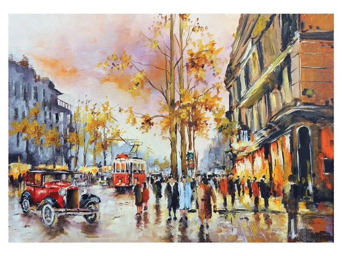 İstanbul da Akşamüstü  - 500 Parça Puzzle - 3563