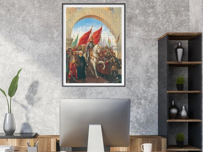 İstanbul un Fethi - 1000 Parça Puzzle - 1171