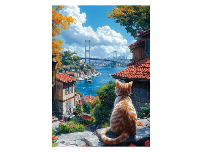 İstanbulun Kedieri - 500 Parça Puzzle - 3647