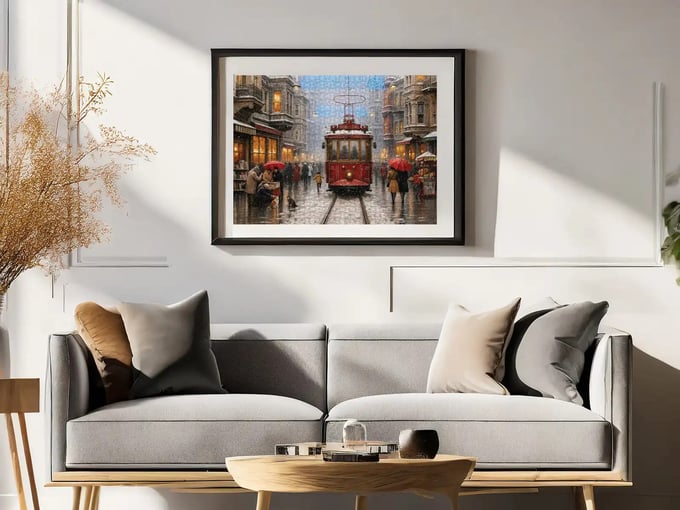 Istiklal Caddesi - 1000 Parça Puzzle - 1215