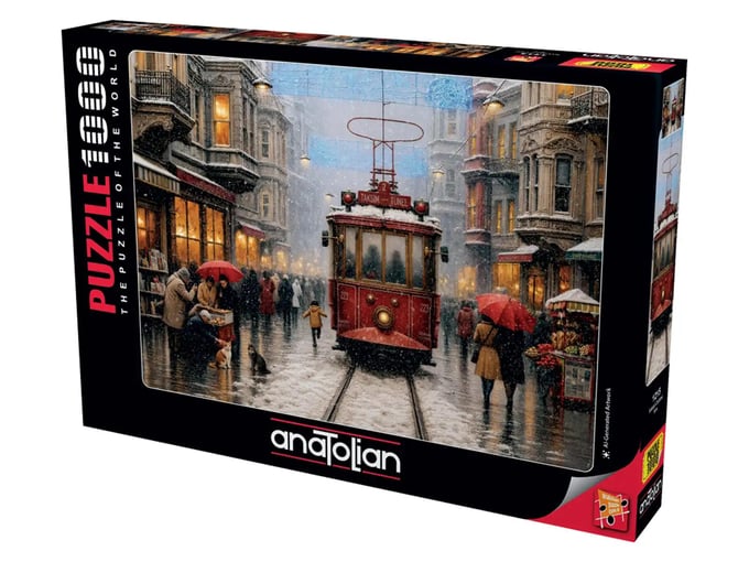 Istiklal Caddesi - 1000 Parça Puzzle - 1215