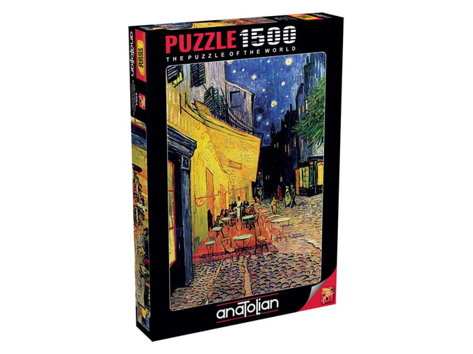 Kafe Terasta Gece - 1500 Parça Puzzle - 4584