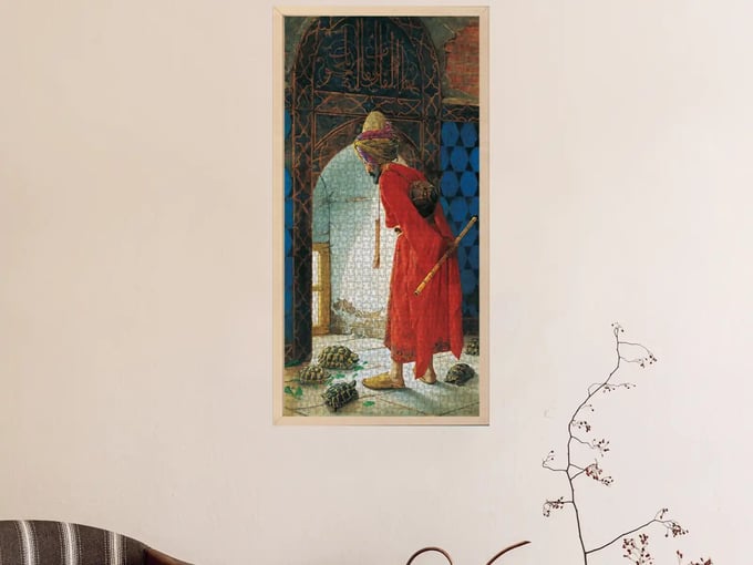 Kaplumbağa Terbiyecisi  - 1500 Parça Puzzle - 3755