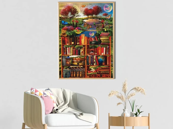 Kitap Dünyası  - 1500 Parça Puzzle - 4571