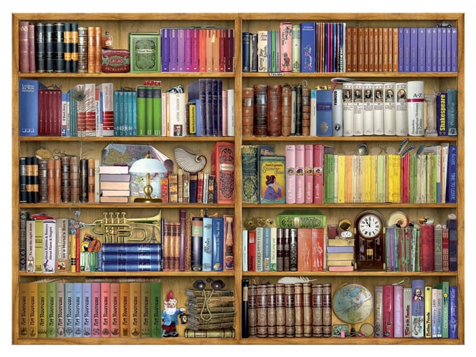 KİTAPLIK / BOOKSHELVES