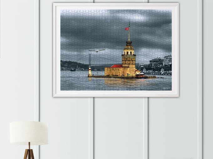 Kız Kulesi Nostalji - 1000 Parça Puzzle - 3167