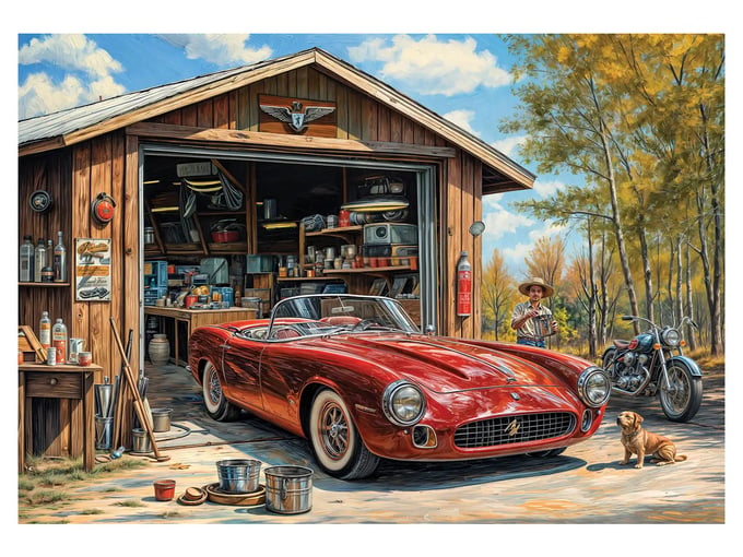 Klasik Tutkusu - 500 Parça Puzzle - 3644