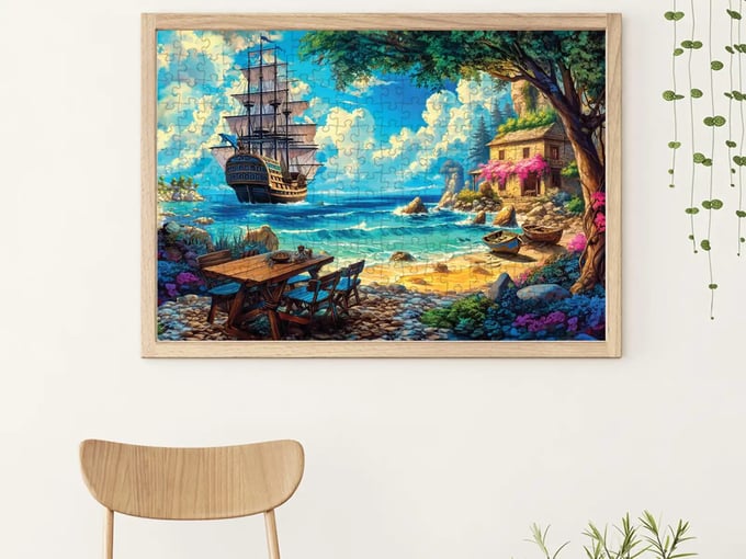 Korsan Koyu - 260 Parça Puzzle - 3349