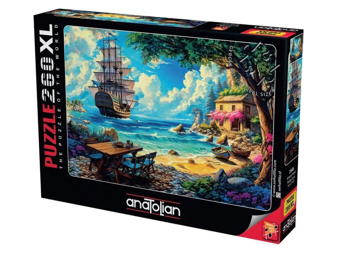 Korsan Koyu - 260 Parça Puzzle - 3349