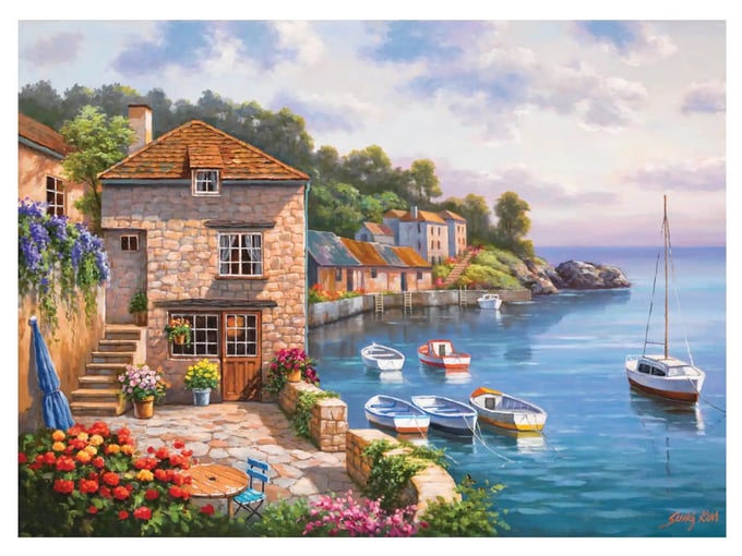 Koydaki Bahçe  - 1000 Parça Puzzle - 3117