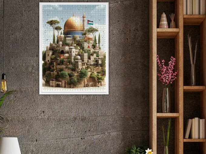 Kudüs - 1000 Parça Puzzle - 1165