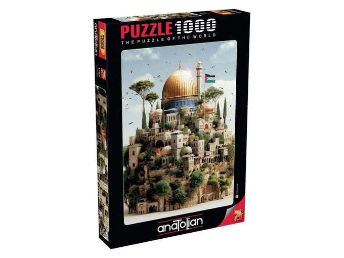 Kudüs - 1000 Parça Puzzle - 1165