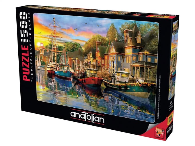 Liman Işıkları - 1500 Parça Puzzle - 4564