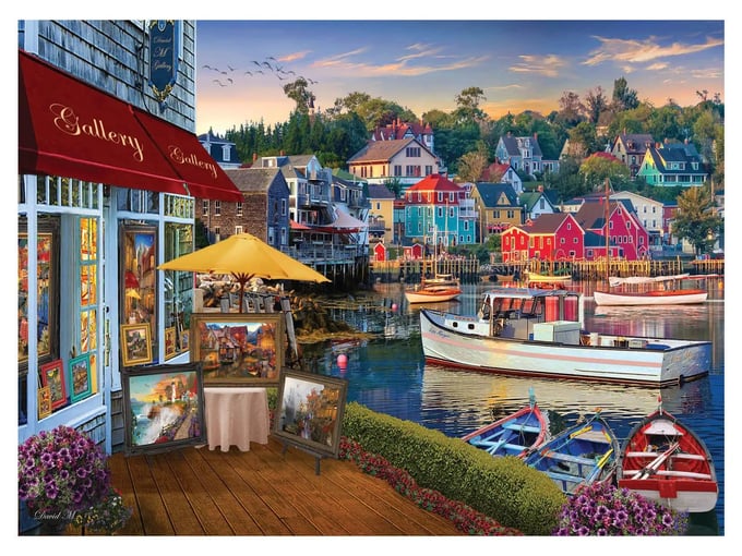 Limandaki Galeri  - 1000 Parça Puzzle - 1069