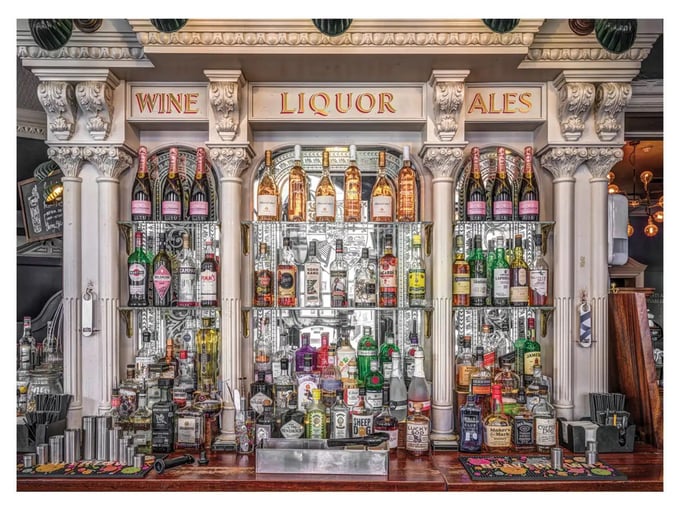 London Pub - 1000 Parça Puzzle - 1173