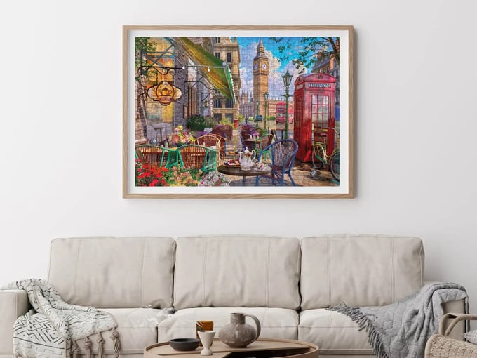 Londrada Beş Çayı - 1000 Parça Puzzle - 1221