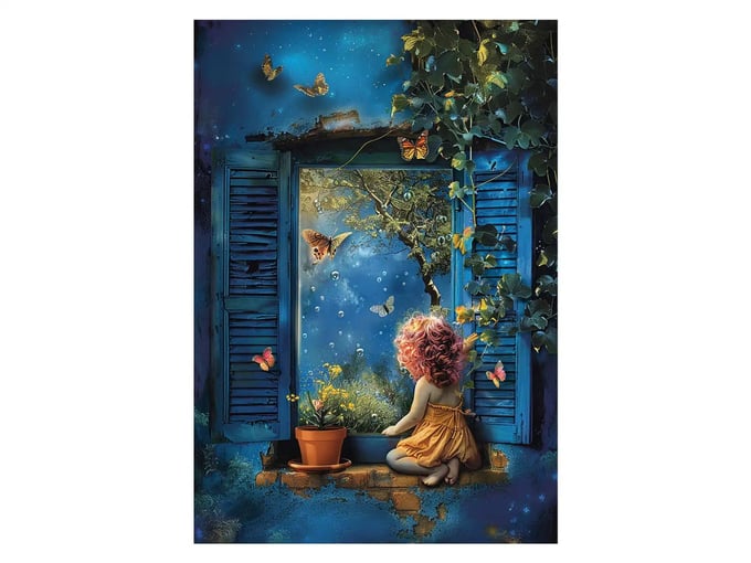 Mavi Gece - 500 Parça Puzzle - 3639