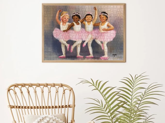 Minik Balerinler  - 500 Parça Puzzle - 3598