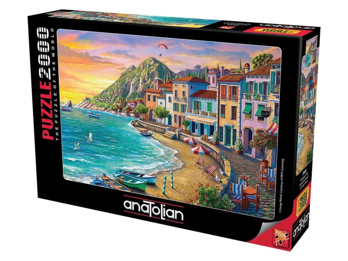 Muhteşem Plaj  - 2000 Parça Puzzle - 3948