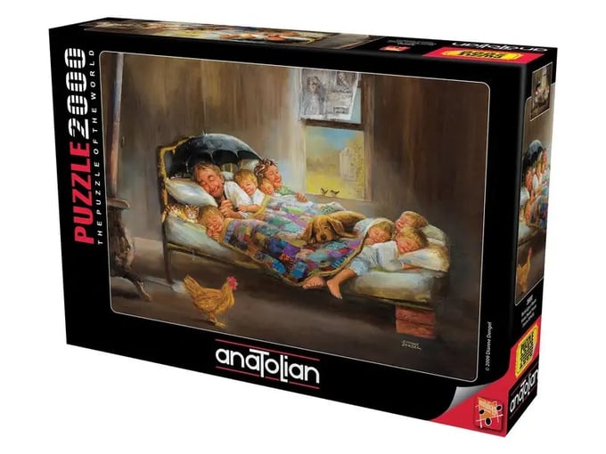 Mutluluğun Resmi  - 2000 Parça Puzzle - 3900