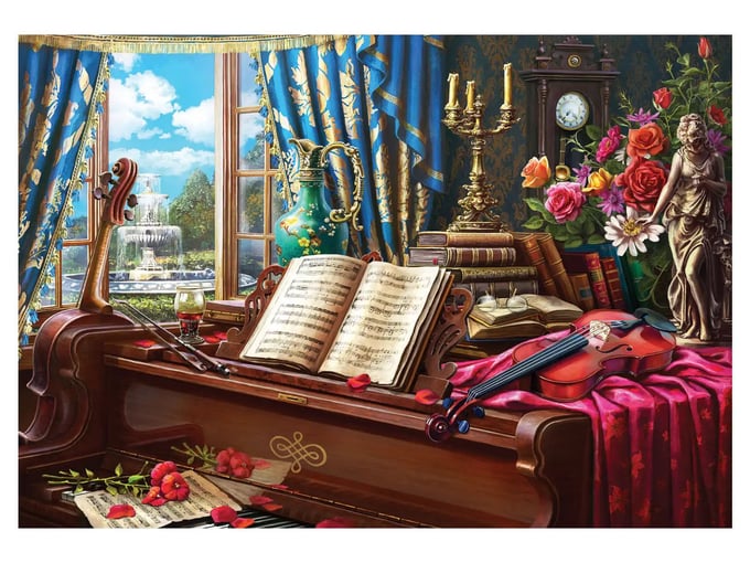 Müzik Topluluğu  - 2000 Parça Puzzle - 3963