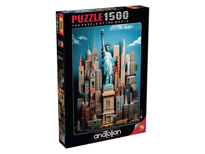 New York - 1500 Parça Puzzle - 4578