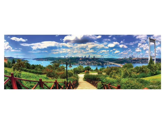 Otağtepe den Boğaz  - 1000 Parça Puzzle - 1028