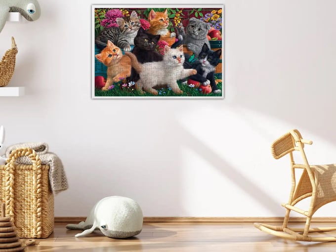 Oyuncu Kediler  - 260 Parça Puzzle - 3327