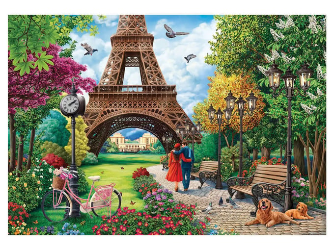 Paris Baharı  - 500 Parça Puzzle - 3627