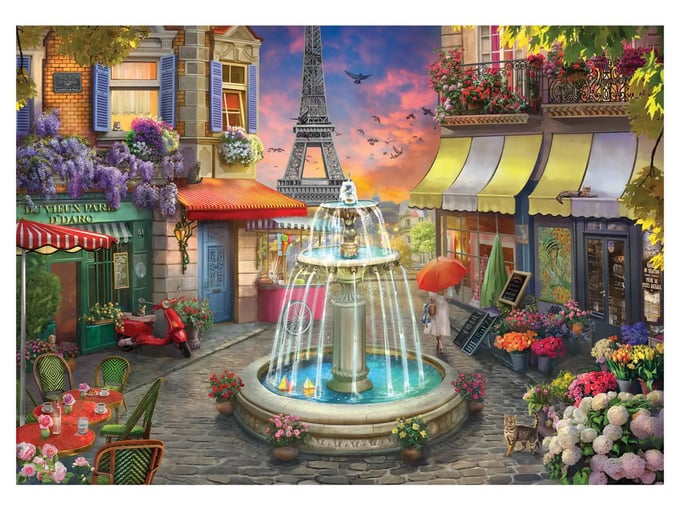 Paris Meydanı - 700 Parça Puzzle - 2701