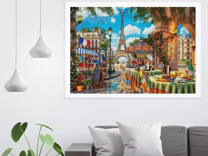 Paris te Atlı karınca   - 2000 Parça Puzzle - 3960