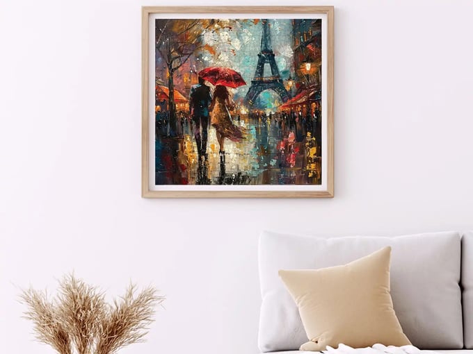 Pariste Aşk - 1000 Parça Puzzle - 1189