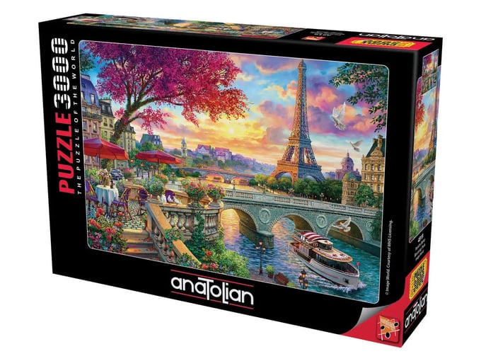Pariste Bahar - 3000 Parça Puzzle - 4919