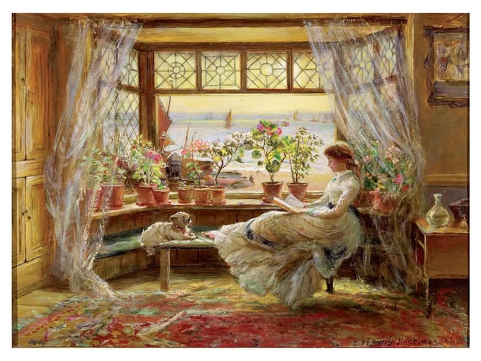 Pencere keyfi - 1000 Parça Puzzle - 1175