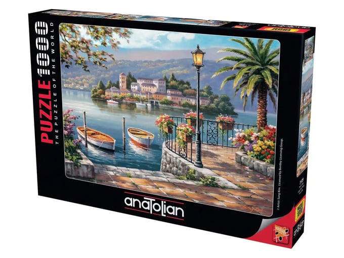 Porto Gölü  - 1000 Parça Puzzle - 3129